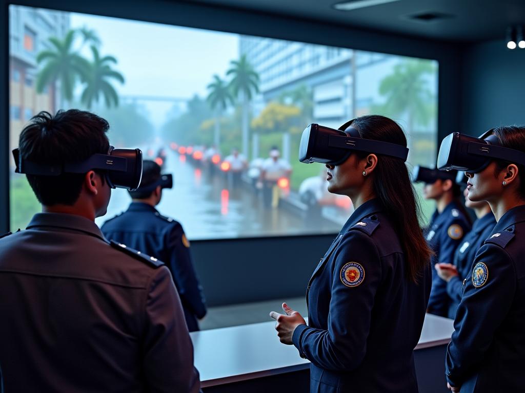 Government Disaster Preparedness VR Training in Quezon City